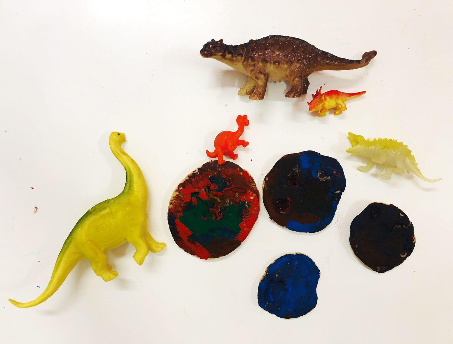 dinosaur fossils diy